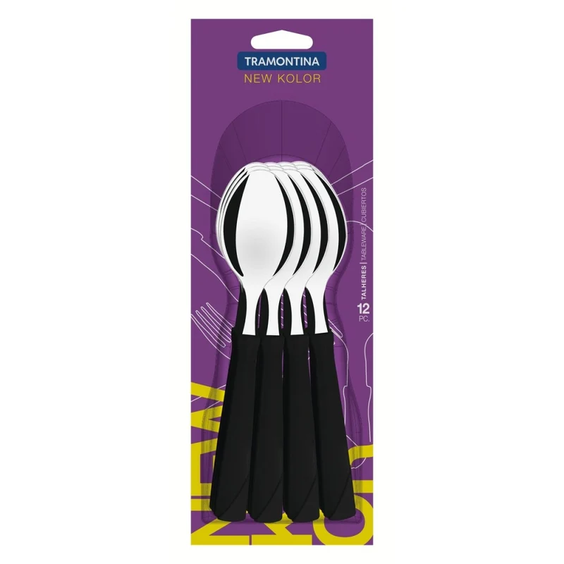 CUCHARA MESA NEGRO NEW KOLOR