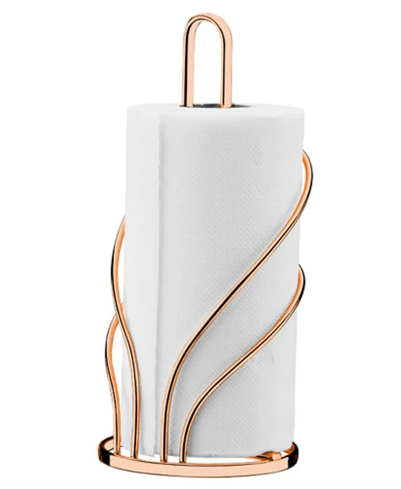 PORTA PAPEL DE COCINA ROSE GOLD