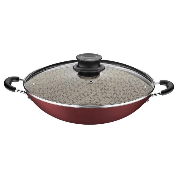 OLLA WOK 36 CM 6,6 LTS. PARIS ROJO
