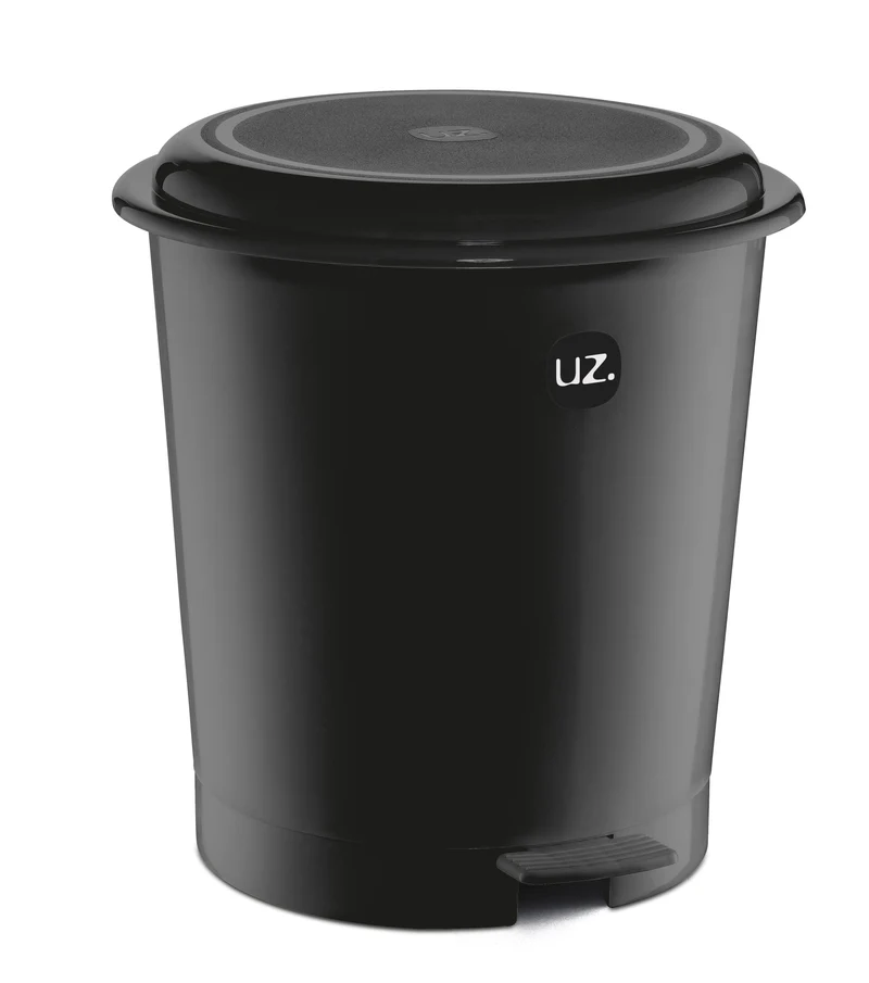 BASUREROS 12L PLUS NEGRO SOLIDO