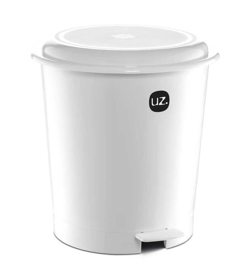 BASUREROS 12L PLUS BLANCO SOLIDO