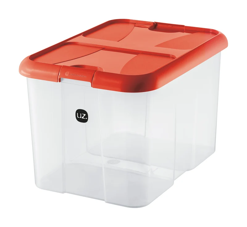 CAJAS ORGANIZADORAS 40L ROJO SOLIDO