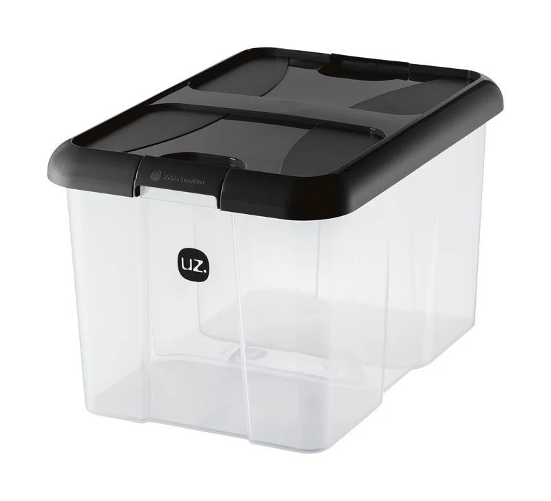 CAJAS ORGANIZADORAS 22L NEGRO SOLIDO