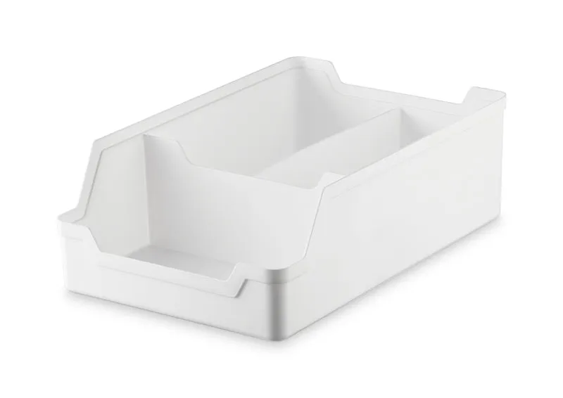 ORGANIZADOR PARA CAJON C/DIVISORA BLANCO 18X28CM