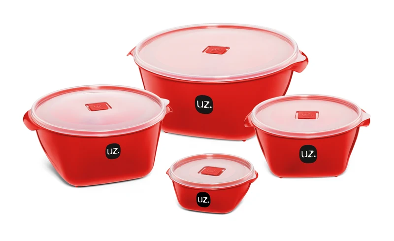 KIT 4 MULTIUSO PREMIUM CX ROJO SOLIDO