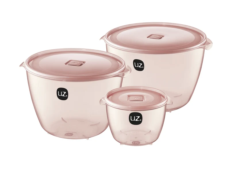 KIT 3 MULTIUSO VISION ROSA TRANSLUCIDO