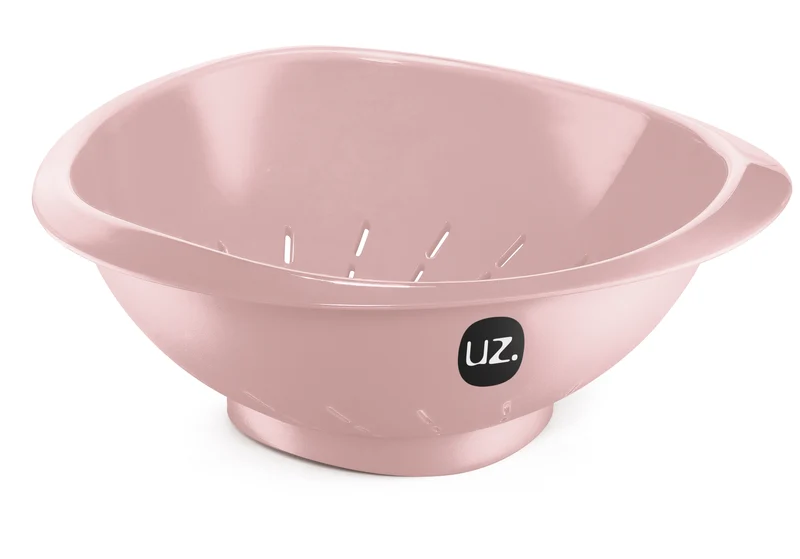 ESCURRIDOR DE PASTA ROSA SOLIDO