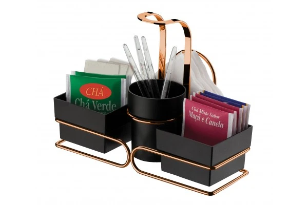 CONJUNTO PARA TÉ/CAFÉ-ROSE GOLD