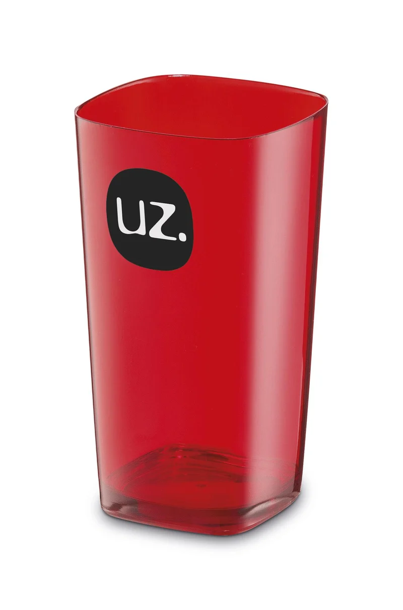VASOS 450ML ROJO TRASLUCIDO