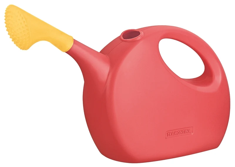 REGADERA PLASTICA ROSA 7 LTS.