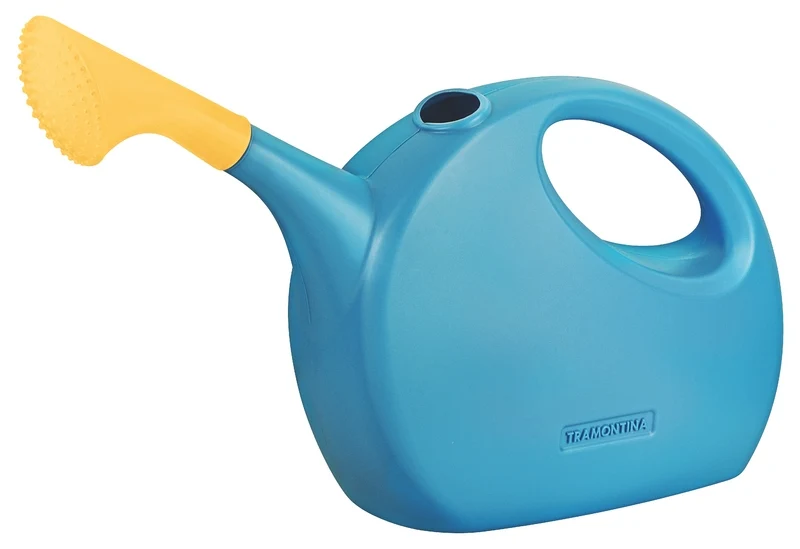 REGADERA PLASTICA AZUL 7 LTS.