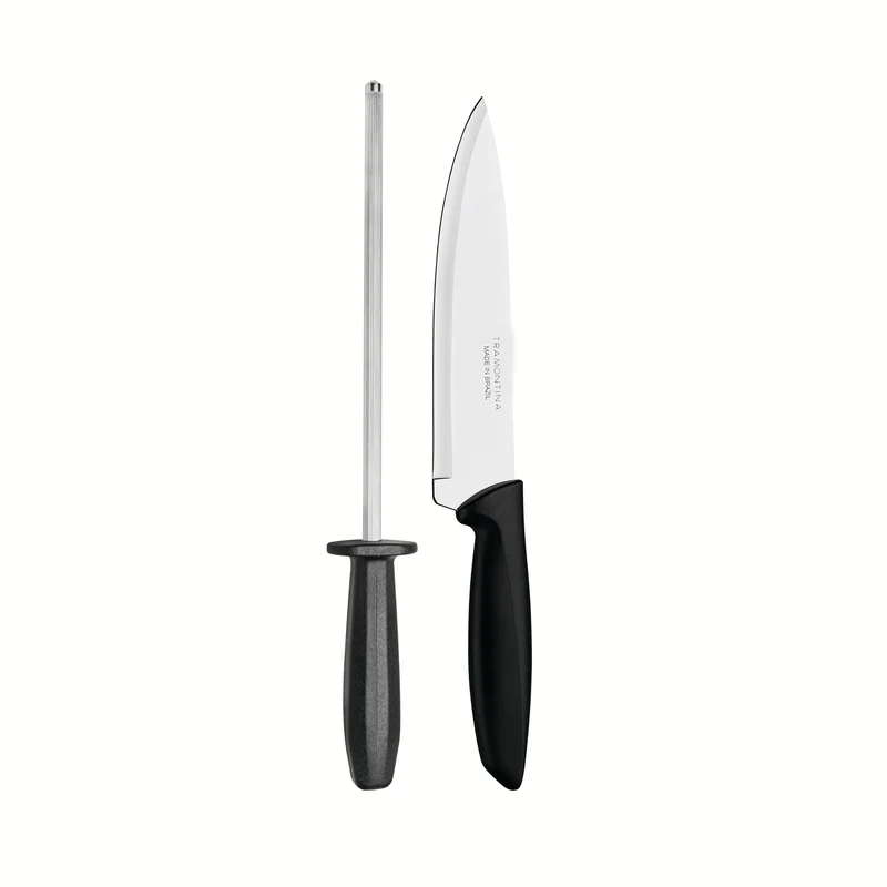 JUEGO CUCHILLO + AFILADOR PLENUS