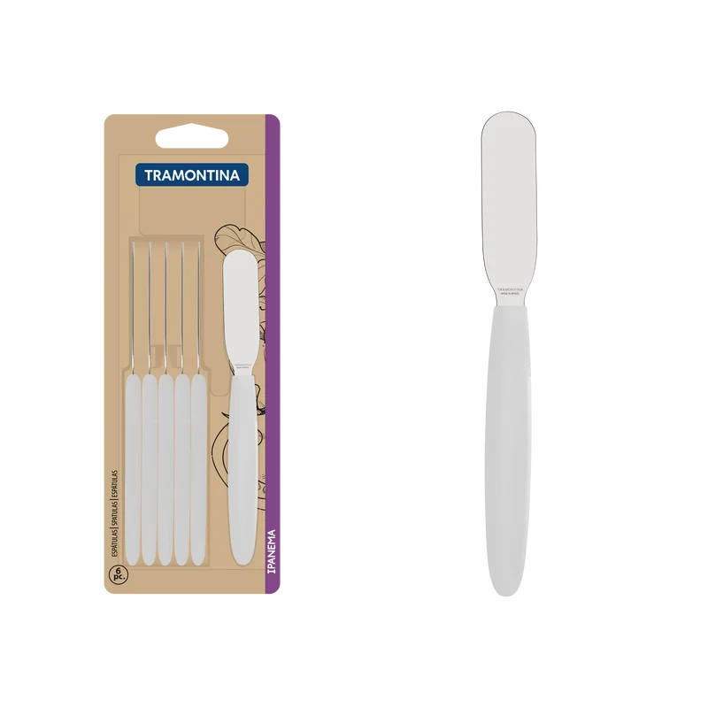 JGO. ESPATULA DE MANTEQUILLA IPANEMA BLANCO