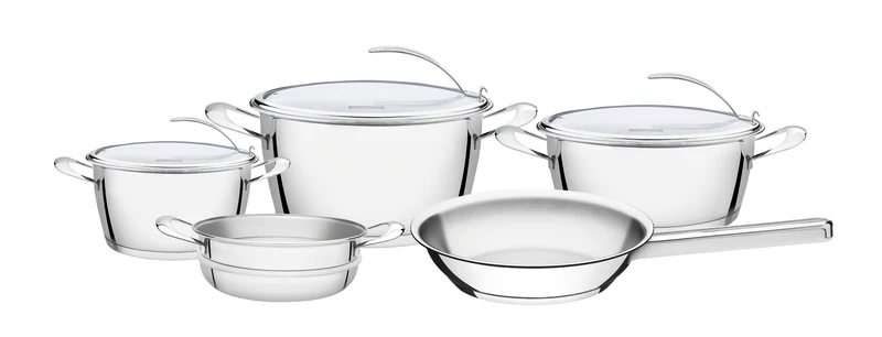 JGO. OLLAS 5 PZA INOX