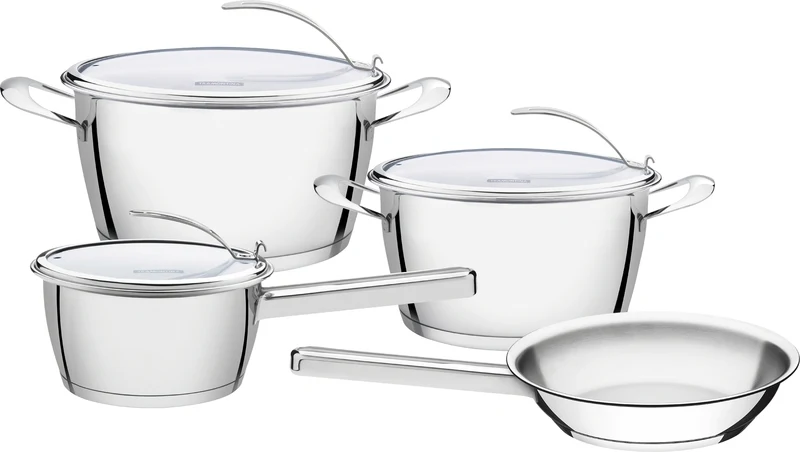 JGO. OLLAS 4 PZA INOX