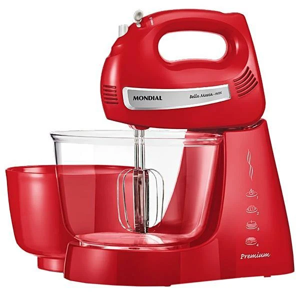 BATIDORA BELLA MASSA INOX RED PREMIUM