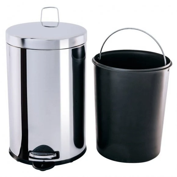 BASURERO CON PEDAL Y DEPÓSITO DESTACABLE - 5 L