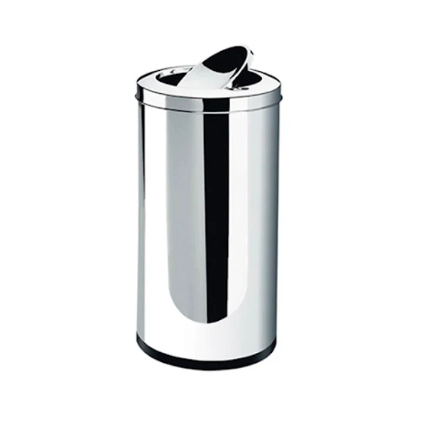 BASURERO ACERO INOX CON TAPA BASCULANTE 21 L