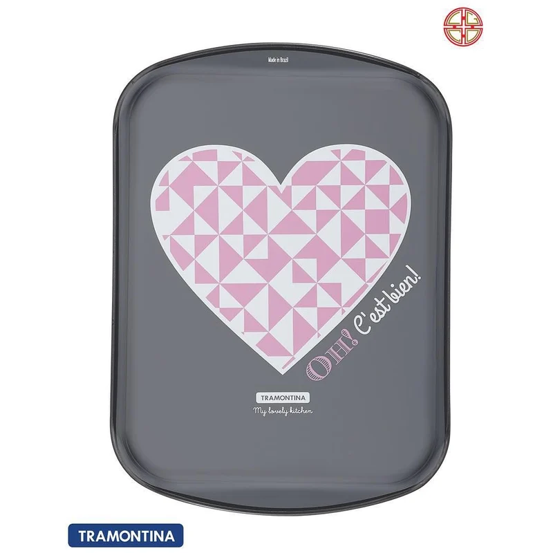 ASADERA RECTANGULAR RASA 34CM