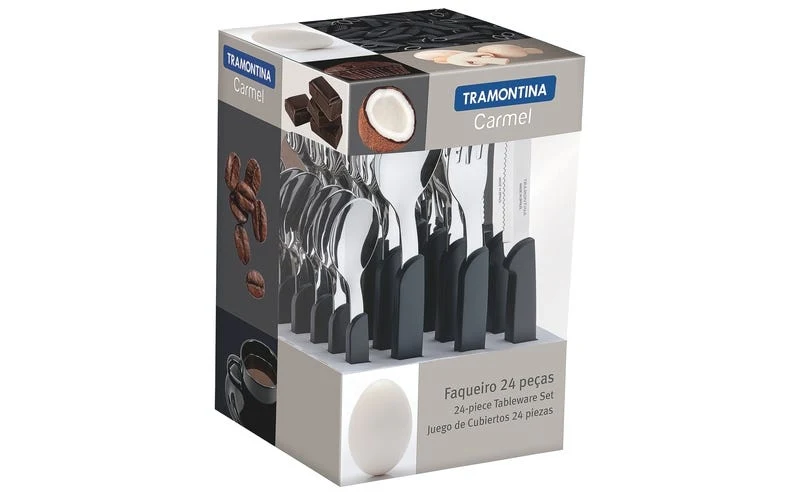 JGO. CUBIERTOS CARMEL 24 PZA
