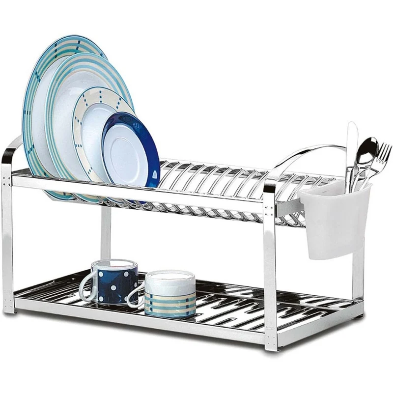 ESCURRIDOR PARA PLATOS ACERO INOXIDABLE CAPACIDAD