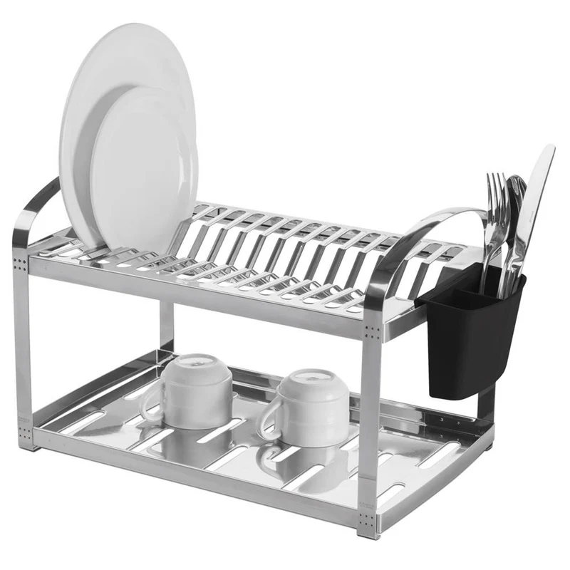 ESCURRIDOR PARA PLATOS ACERO INOXIDABLE CAPACIDAD