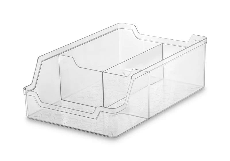 ORGANIZADOR PARA CAJON C/DIVISORA TRANSPARENTE 18X28CM