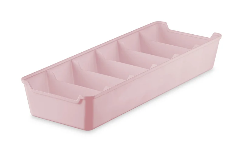 ORGANIZADOR PARA CAJON ROSA 12.5X34CM