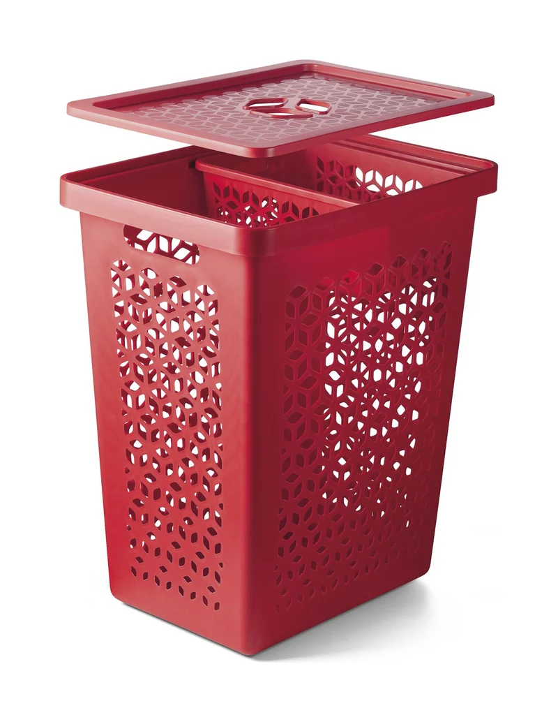 CESTO MULTIUSO 55L COM TAMPA/CESTO ORGANIZADOR M