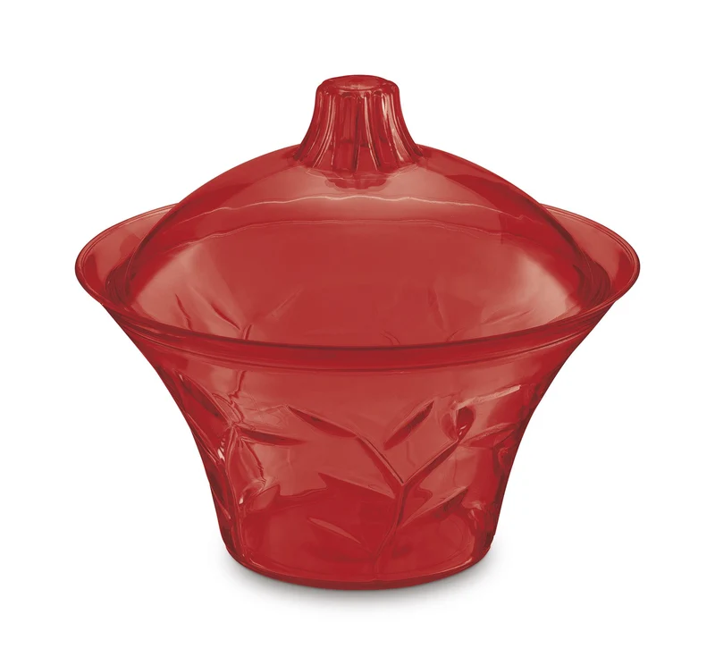 BOMBONERA 1L ROJO TRANSLUCIDO
