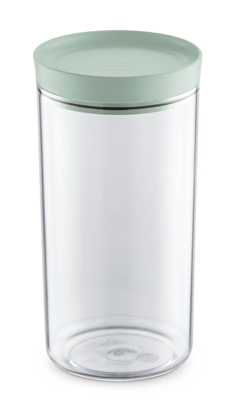 PORTA MANTIMENTOS 1,9L TRANS. C/ TAMPA VERDE MENTA
