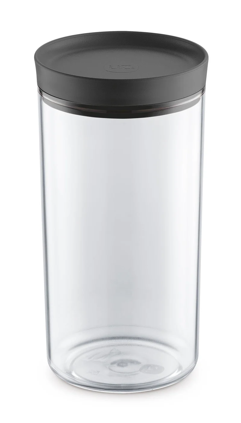 PORTA MANTIMENTOS 1,9L TRANS. C/ TAMPA NEGRO