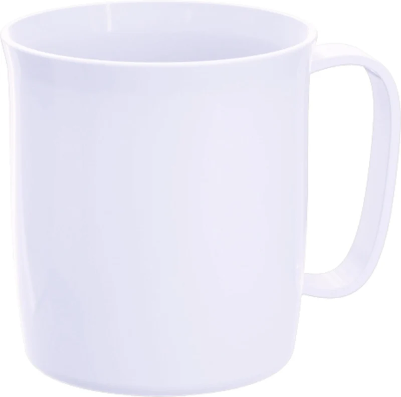 CANECAS ESCOLARES 400ML BLANCO SOLIDO