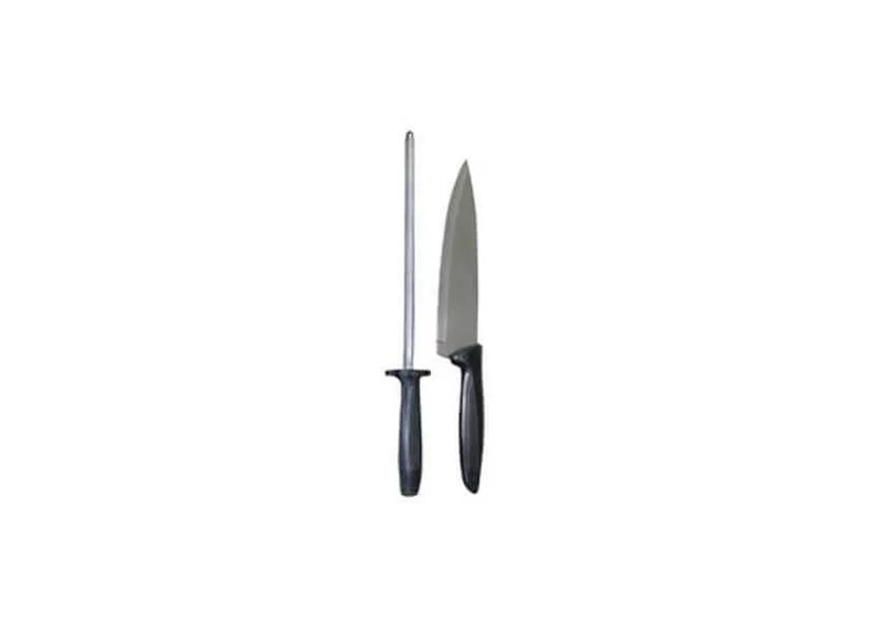 JUEGO CUCHILLO + AFILADOR PLENUS