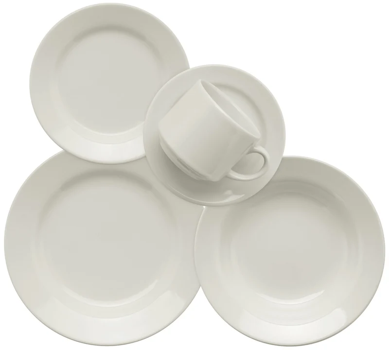JGO. VAJILLA 30 PZA DONNA BLANCO