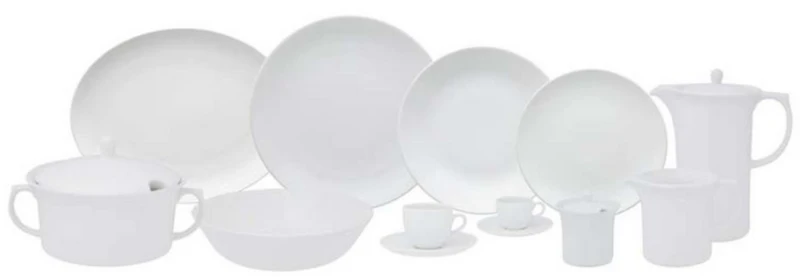 JGO. VAJILLA 67 PZA COUP WHITE