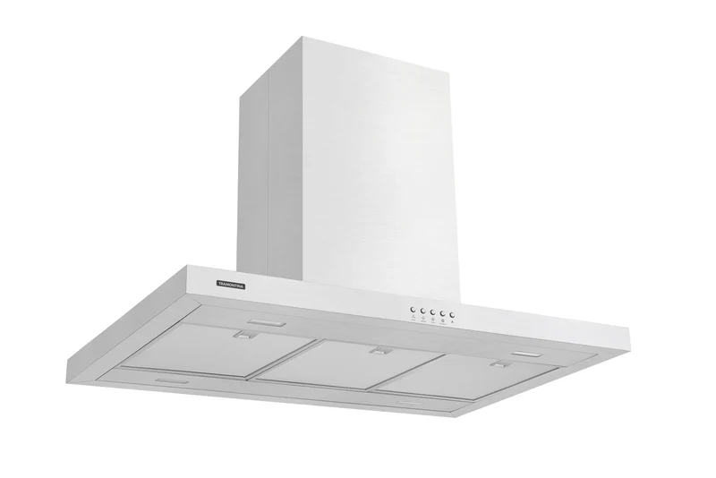 CAMPANA INOX DRITTA ISLA 90 220V