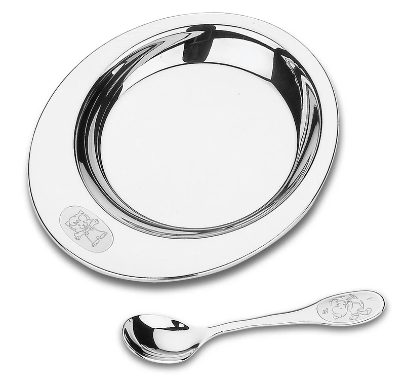 PLATO PARA NIÑO DE 2 PZA CATTY