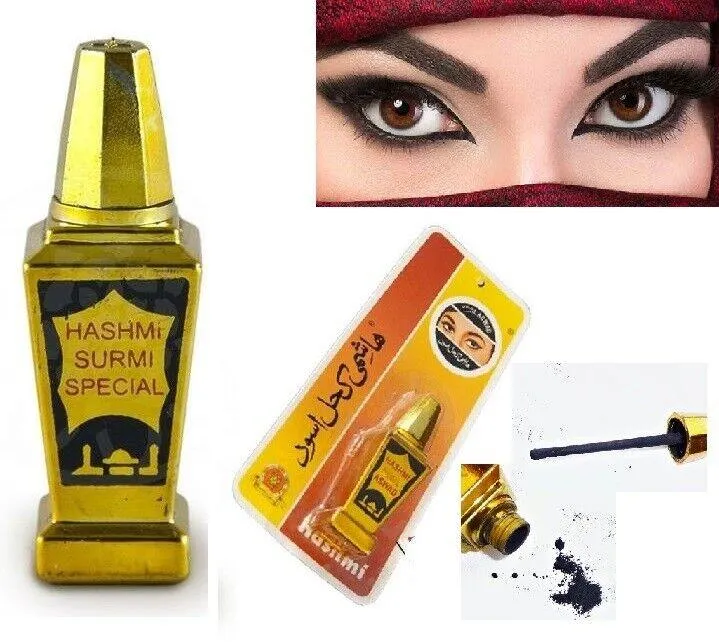 Kohl Kajal Hashmi Natural - Maquillaje de Ojos Tradicional Marroquí 100% Natural