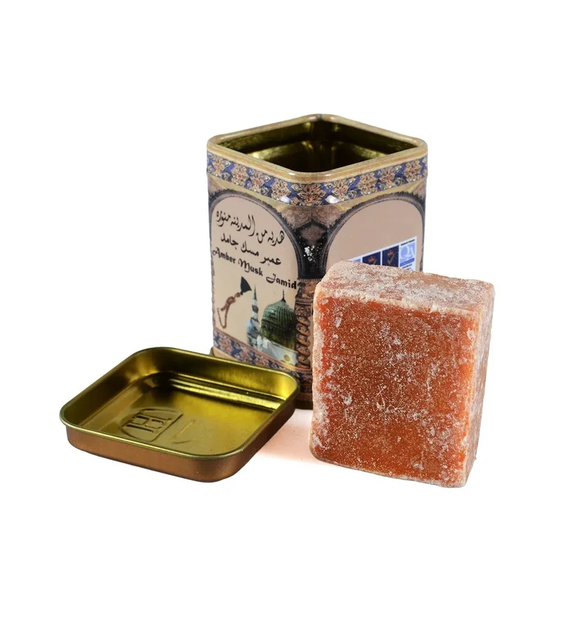 Perfume Sólido Hemani Amber Musk Jamid - Fragancia Árabe Unisex