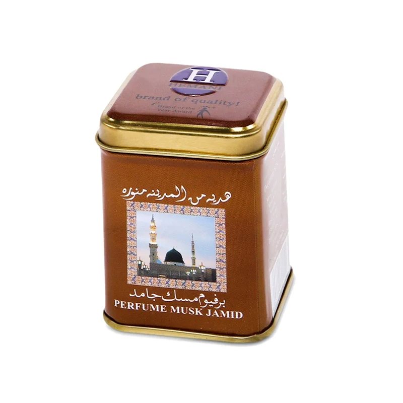 Perfume Sólido Hemani Musk Jamid: Aroma Oriental Unisex con Almizcle