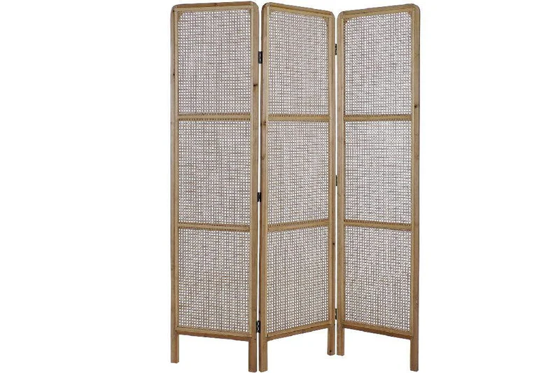 BIOMBO RATAN 135X2X180 NATURAL MARRON
