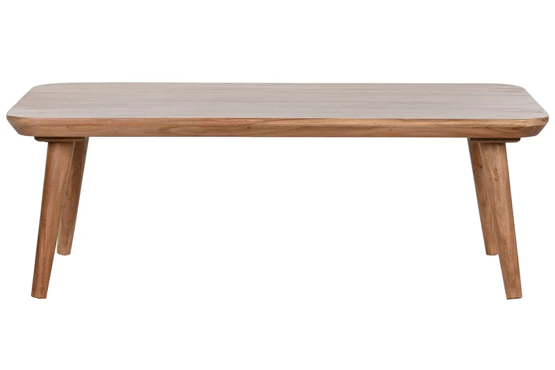MESA CENTRO ACACIA 118X60X40 MARRON CLARO