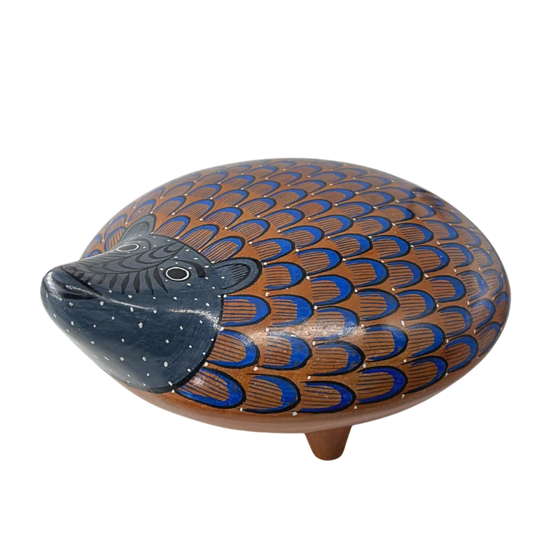 Decoración 'Armadillo' | Barro Bruñido