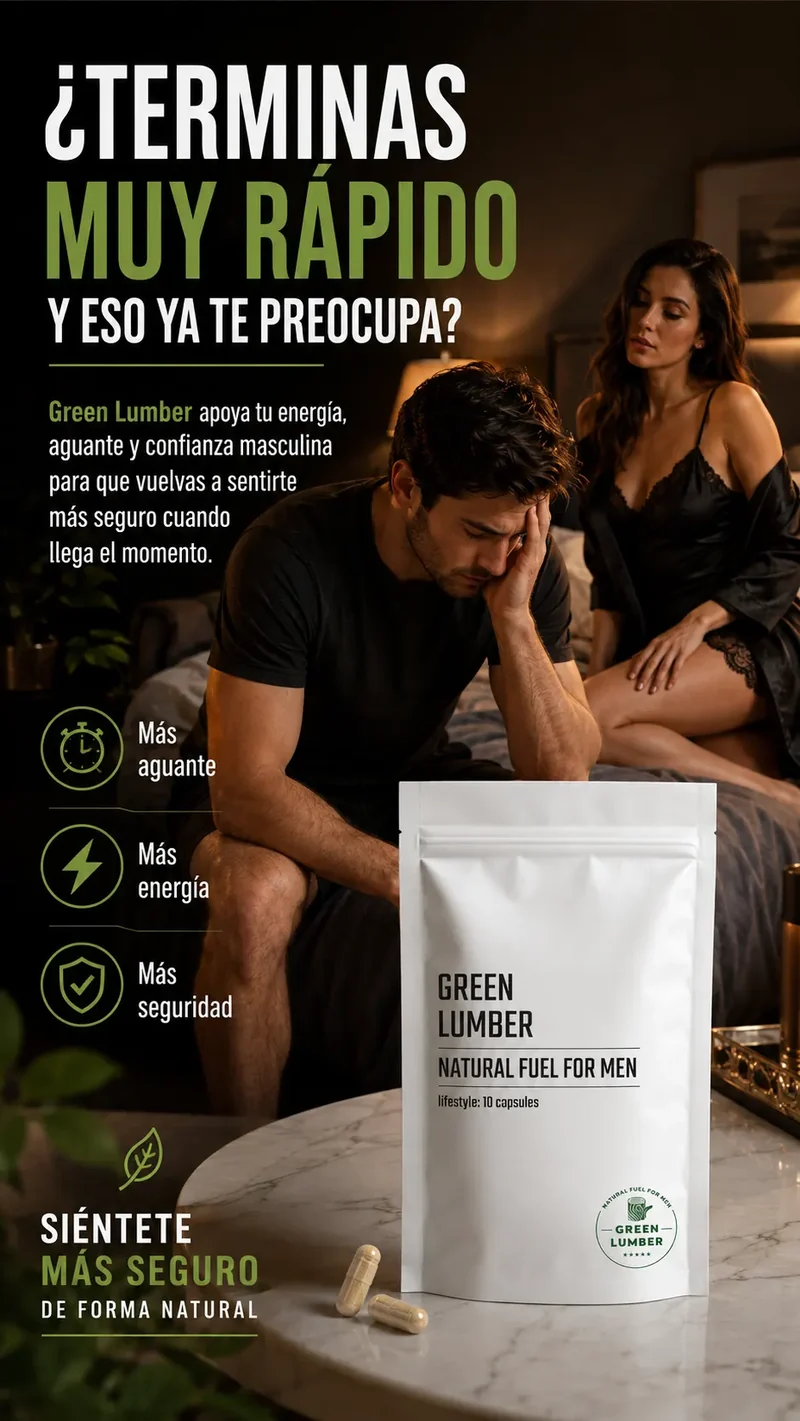 Green Lumber – Natural Fuel For Men.