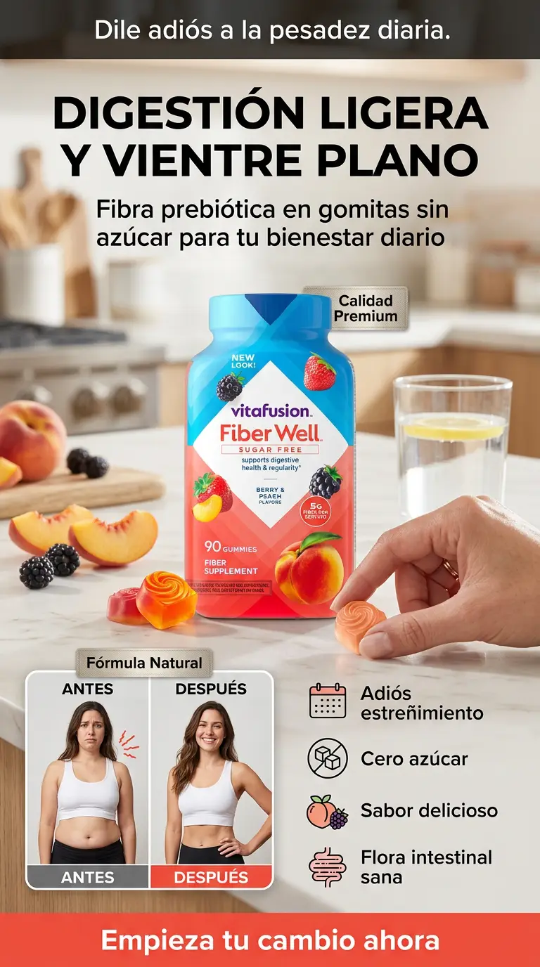 Vitafusion Fiber Well Sugar Free