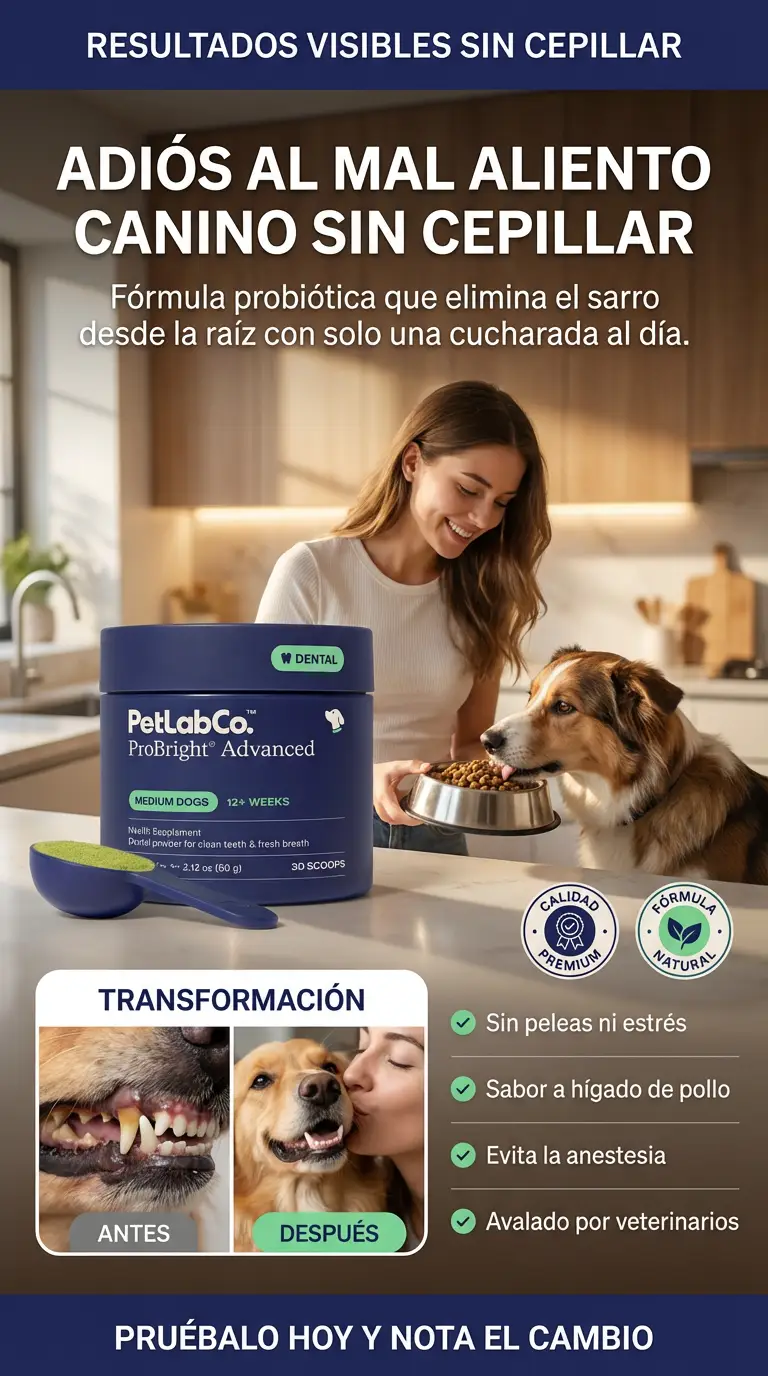 PetLab Co. ProBright Advanced Polvo Dental