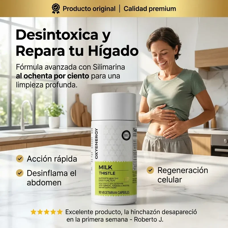 OxyEnergy Extracto de Cardo Mariano