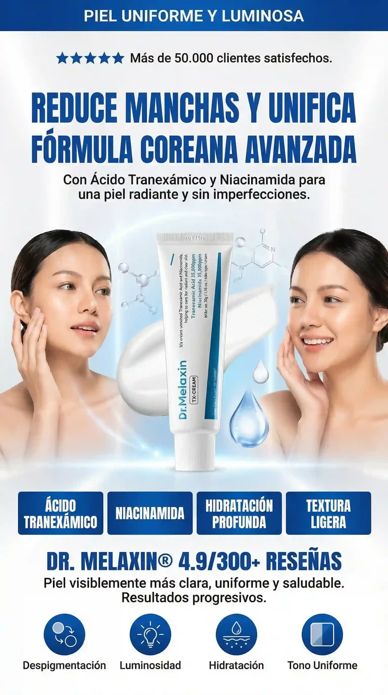 DR. Melaxin TX Ácido Tranexámico