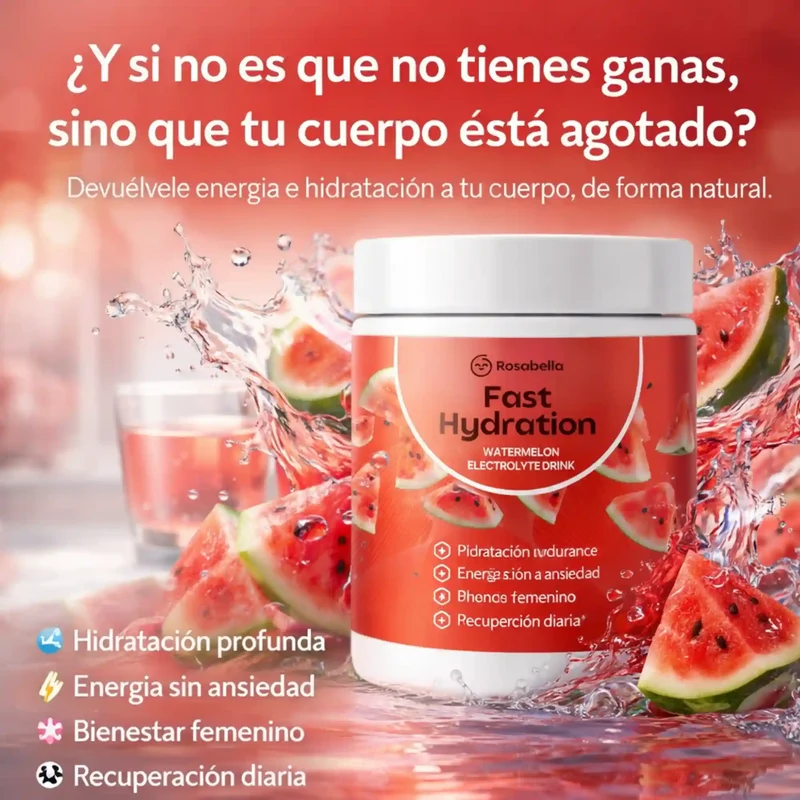 Rosabella Fast Hydration: Energía, Deseo y Sensación Viva en Tu Cuerpo